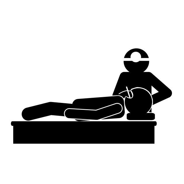 歯科医師｜虫歯｜治療｜歯 - 挿絵/クリップアート/フリー/写真/アイコン/白黒/シンプル