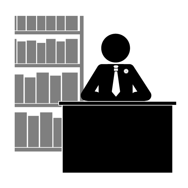 行政書士｜国家資格者｜行政書士法｜隣接法律専門職 - 挿絵/クリップアート/フリー/写真/アイコン/白黒/シンプル