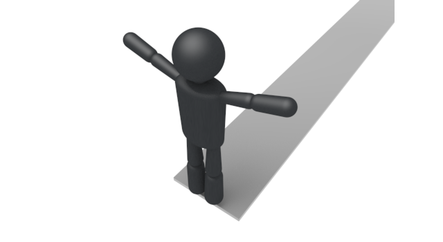 飛び込み台 - シンプル人物イラスト/人クリップアート/アイコン/黒色/ピクトグラム