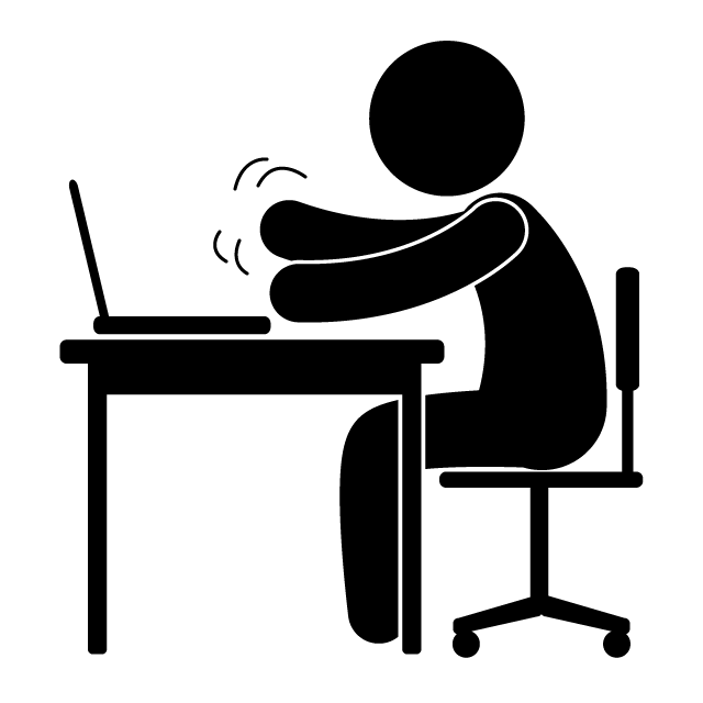 マイクロソフト オフィス スペシャリスト - シンプル / クリップアート / アイコン / イラスト / 無料 / 白黒 / 二色 / PNG形式：背景透明