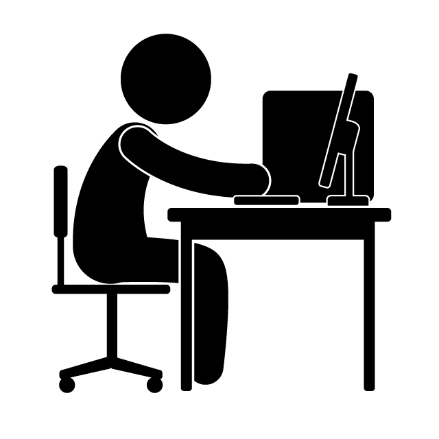 ゲームプログラマー｜プログラミング｜設計｜技術 - 挿絵/クリップアート/フリー/写真/アイコン/白黒/シンプル