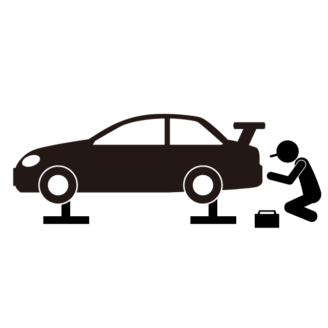 レーシングエンジニア - 挿絵/クリップアート/フリー/写真/アイコン/白黒/シンプル