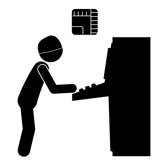 IC生産オペレーター - 挿絵/クリップアート/フリー/写真/アイコン/白黒/シンプル