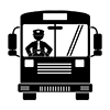 路線バス運転士 - ビジネス｜クリップアート｜フリー素材