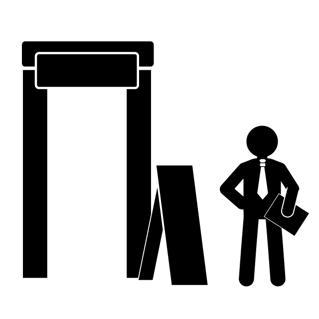 イベント制作スタッフ - 挿絵/クリップアート/フリー/写真/アイコン/白黒/シンプル