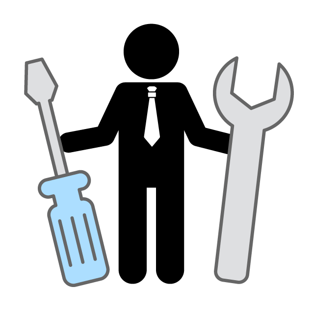 技術 - 挿絵/クリップアート/フリー/写真/アイコン/白黒/シンプル