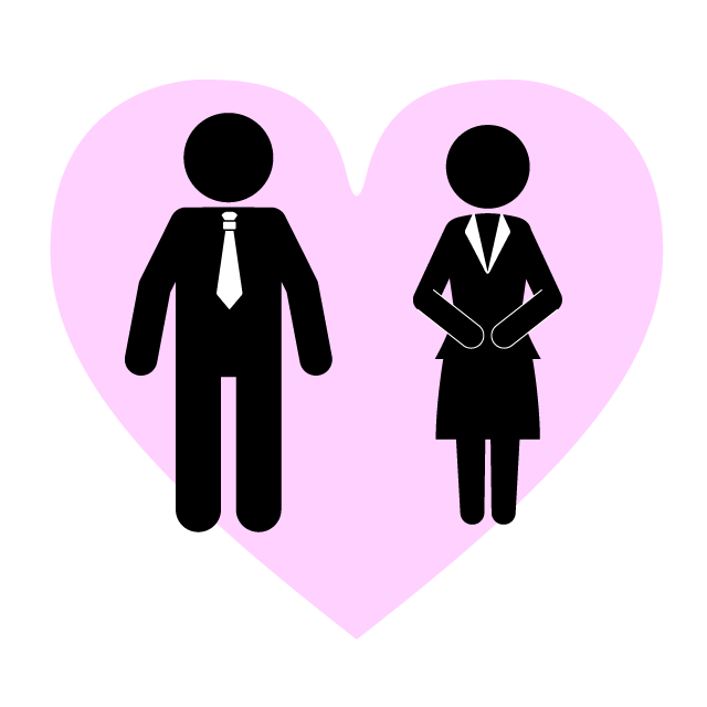 ハートマーク - 挿絵/クリップアート/フリー/写真/アイコン/白黒/シンプル