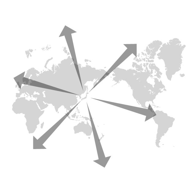 世界市場 - 挿絵/クリップアート/フリー/写真/アイコン/白黒/シンプル