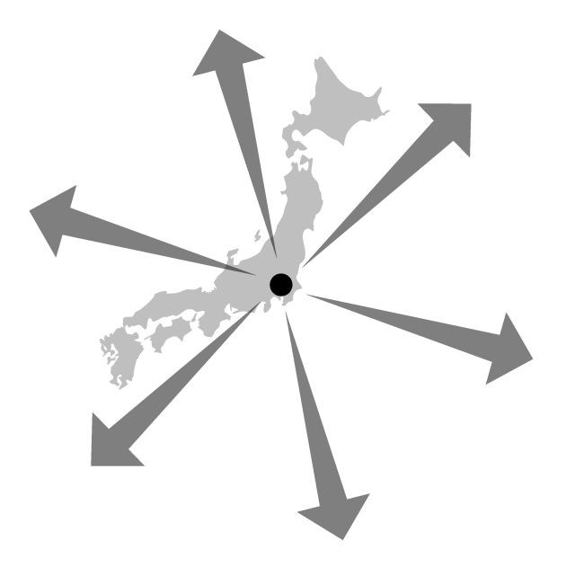 東京支店 - 挿絵/クリップアート/フリー/写真/アイコン/白黒/シンプル