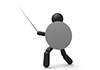 剣士 - ピクトグラム｜人物イラスト｜無料