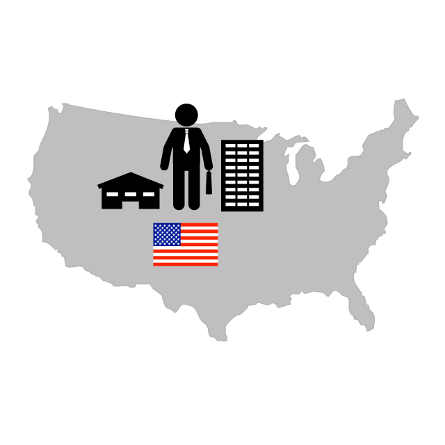 営業所 - 挿絵/クリップアート/フリー/写真/アイコン/白黒/シンプル