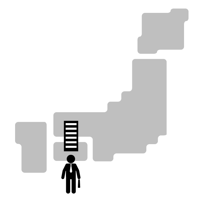 出張 - 挿絵/クリップアート/フリー/写真/アイコン/白黒/シンプル