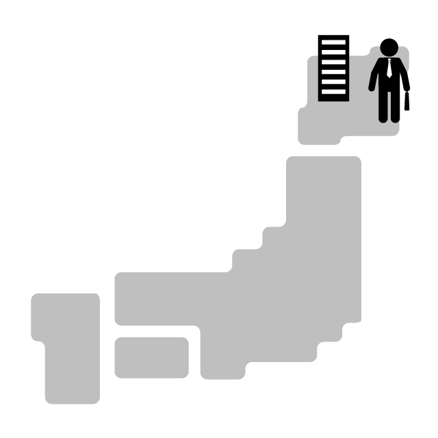 北海道の市場調査 - 挿絵/クリップアート/フリー/写真/アイコン/白黒/シンプル