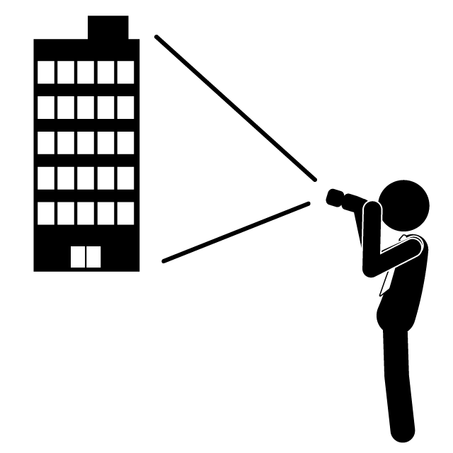 スパイ - 挿絵/クリップアート/フリー/写真/アイコン/白黒/シンプル