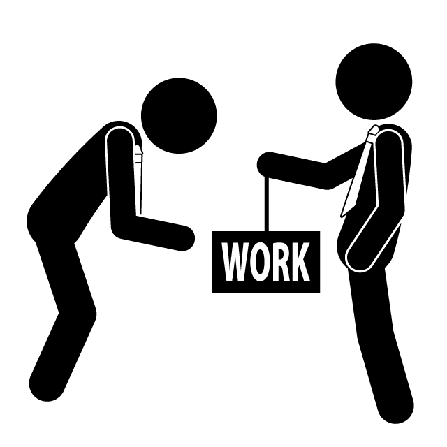 無謀 - 挿絵/クリップアート/フリー/写真/アイコン/白黒/シンプル