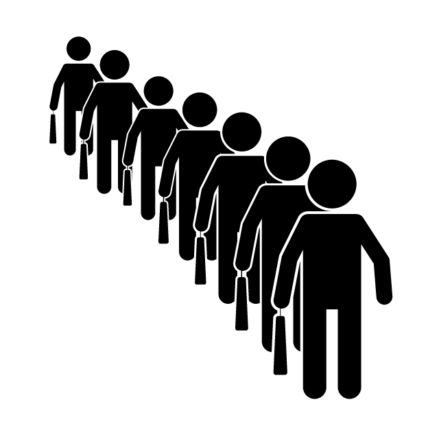 面接 - 挿絵/クリップアート/フリー/写真/アイコン/白黒/シンプル