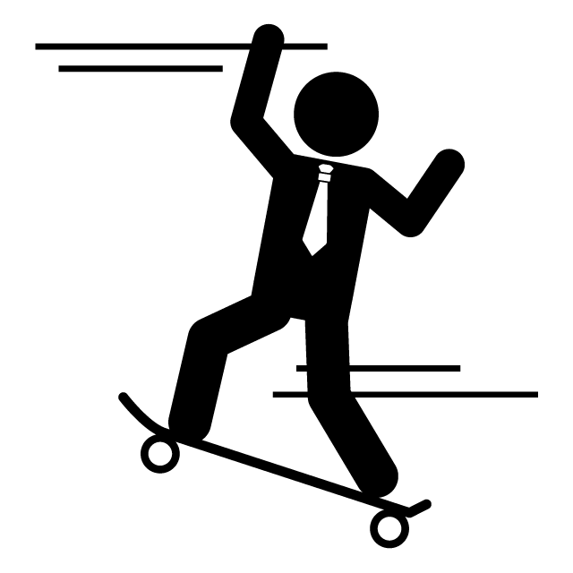 速い - 挿絵/クリップアート/フリー/写真/アイコン/白黒/シンプル