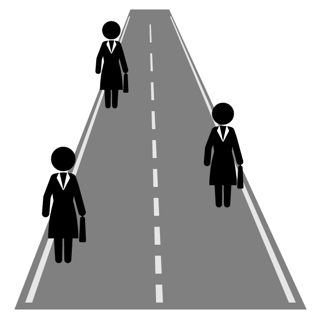 女性 - 挿絵/クリップアート/フリー/写真/アイコン/白黒/シンプル