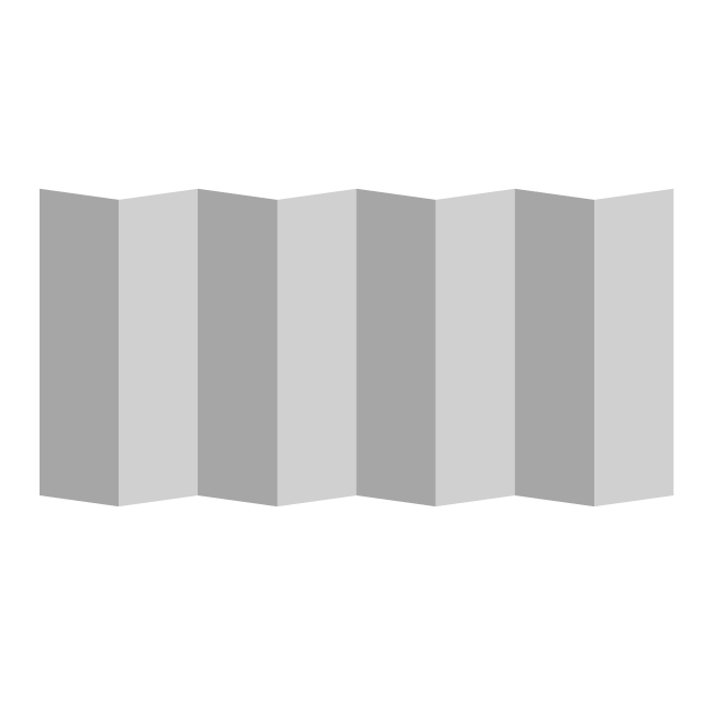 金屏風｜結婚式｜式典｜歴史 - シンプル / クリップアート / アイコン / イラスト / 無料 / 白黒 / 二色 / PNG形式：背景透明