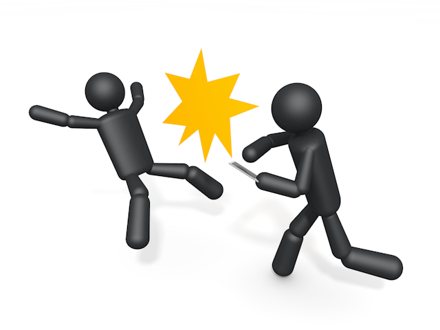 面接 / 雑談 / 座る - シンプル人物イラスト/人クリップアート/アイコン/黒色/ピクトグラム