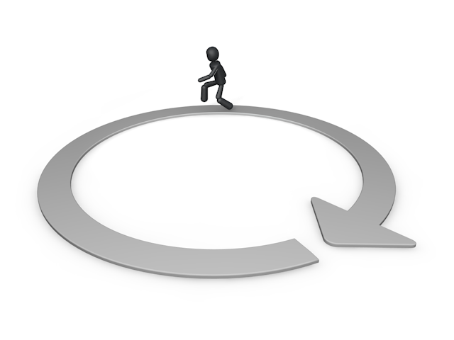 マーク / 看板 / 表示 - シンプル人物イラスト/人クリップアート/アイコン/黒色/ピクトグラム