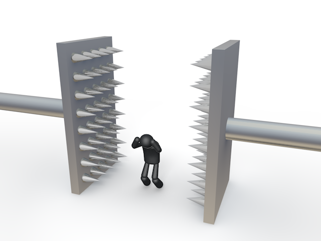 マーク / 張り紙 / ピクト - シンプル人物イラスト/人クリップアート/アイコン/黒色/ピクトグラム