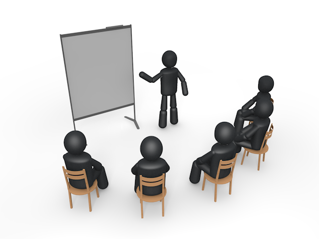 IT / テクノロジー / 技術 - シンプル人物イラスト/人クリップアート/アイコン/黒色/ピクトグラム