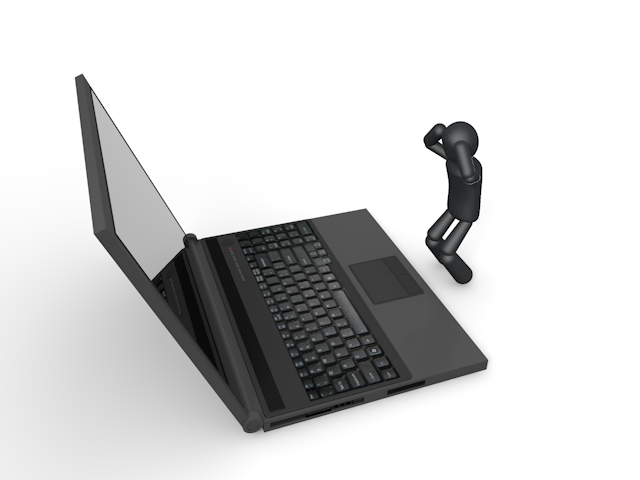 ベクター / 鍵 / 表示 - シンプル人物イラスト/人クリップアート/アイコン/黒色/ピクトグラム