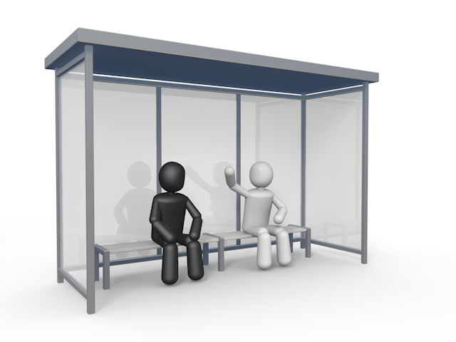 運ぶ / 配達 / 荷物 - シンプル人物イラスト/人クリップアート/アイコン/黒色/ピクトグラム