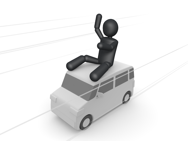 書類 / ファイル / フォルダ - シンプル人物イラスト/人クリップアート/アイコン/黒色/ピクトグラム