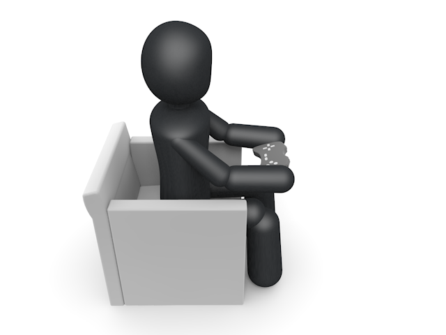 書類 / ファイル / フォルダ - シンプル人物イラスト/人クリップアート/アイコン/黒色/ピクトグラム