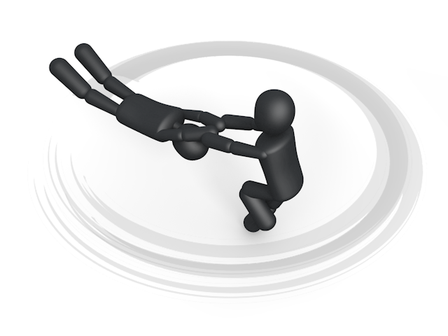 面接 / 雑談 / 座る - シンプル人物イラスト/人クリップアート/アイコン/黒色/ピクトグラム