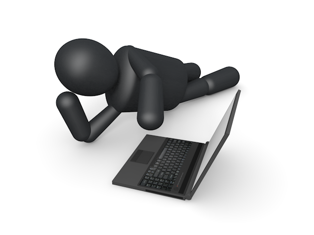 ビジネス / 立て看板 / 目 - シンプル人物イラスト/人クリップアート/アイコン/黒色/ピクトグラム