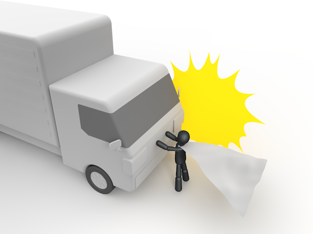 運ぶ / 配達 / 荷物 - シンプル人物イラスト/人クリップアート/アイコン/黒色/ピクトグラム