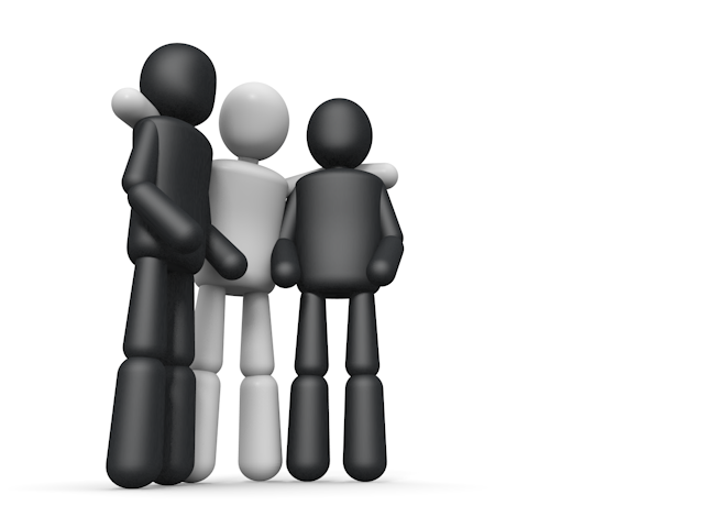 絵文字 / シルエット / 標識 - シンプル人物イラスト/人クリップアート/アイコン/黒色/ピクトグラム