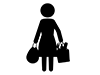 Shopping-Free pictograms | Black and white illustrations