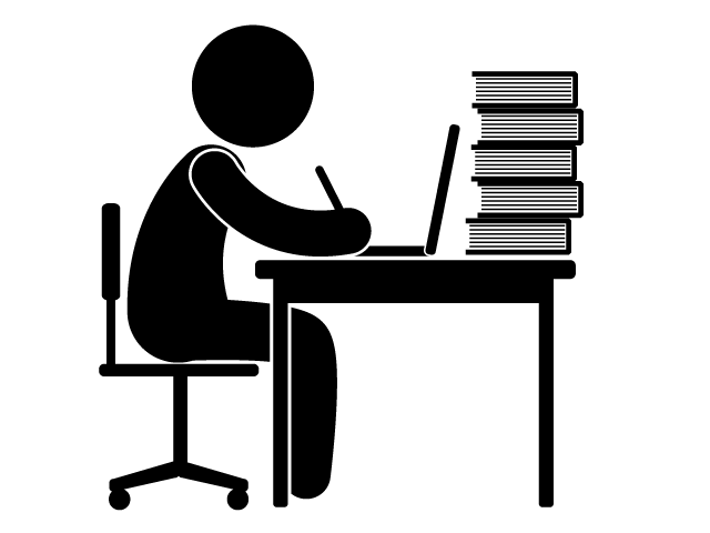 翻訳 | 通訳 | 仕事 | 趣味・興味 - シンプル / クリップアート / アイコン / イラスト / 無料 / 白黒 / 二色 / PNG形式：背景透明