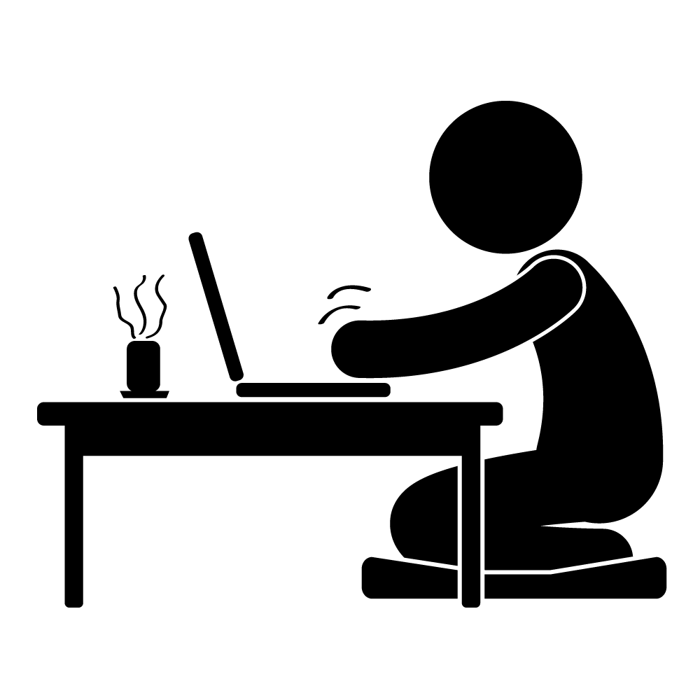 猫/ペット/飼い猫 - 挿絵/クリップアート/フリー/写真/アイコン/白黒/シンプル