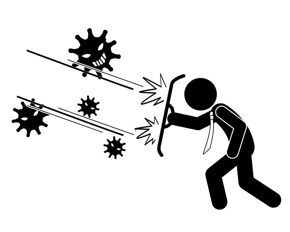 安く使われる労働者。会社から嫌がらせを受ける。 - 挿絵/クリップアート/フリー/写真/アイコン/白黒/シンプル