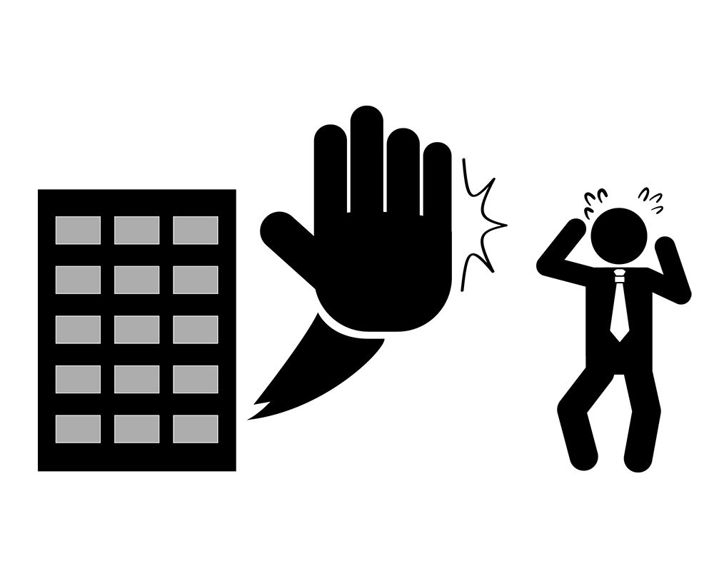 コロナウイルスの影響。売り上げが下がる。 - 挿絵/クリップアート/フリー/写真/アイコン/白黒/シンプル