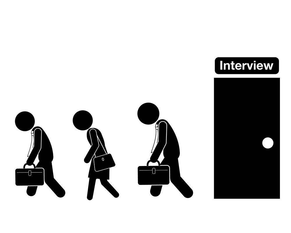 会社経営がうまくいかない。業績が悪化する。 - 挿絵/クリップアート/フリー/写真/アイコン/白黒/シンプル