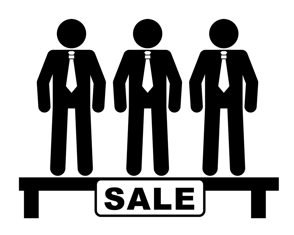 新たに職を探す。やる気のないビジネスマン。 - 挿絵/クリップアート/フリー/写真/アイコン/白黒/シンプル