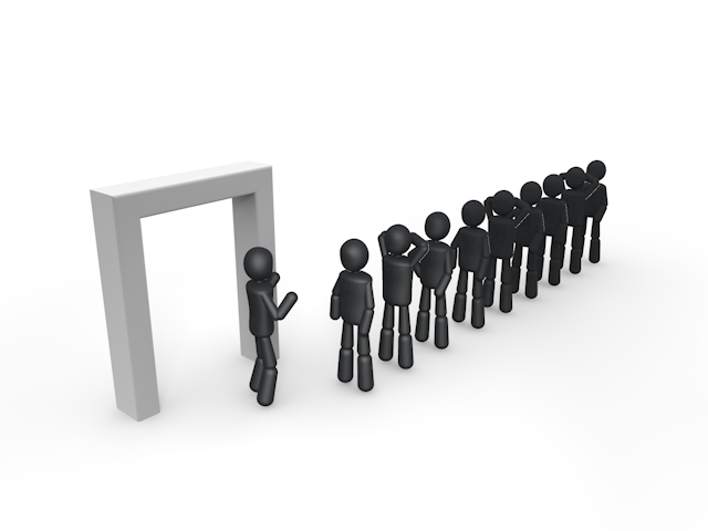 運ぶ / 配達 / 荷物 - シンプル人物イラスト/人クリップアート/アイコン/黒色/ピクトグラム