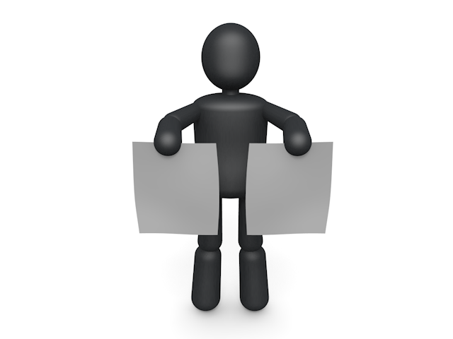 危険 / ベクター / 歩き - シンプル人物イラスト/人クリップアート/アイコン/黒色/ピクトグラム