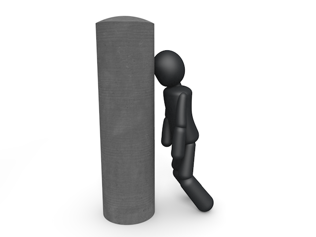 人気者 / 取り合い / 奪い合い - シンプル人物イラスト/人クリップアート/アイコン/黒色/ピクトグラム