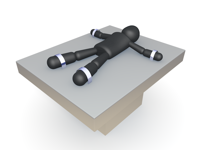 ビジネス / 立て看板 / 目 - シンプル人物イラスト/人クリップアート/アイコン/黒色/ピクトグラム