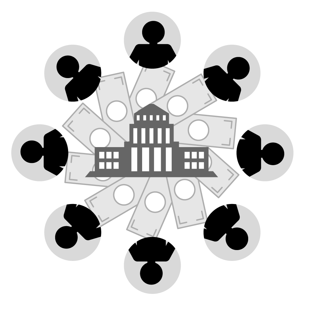 通知カード/マイナンバーカード/給付金 - 挿絵/クリップアート/フリー/写真/アイコン/白黒/シンプル