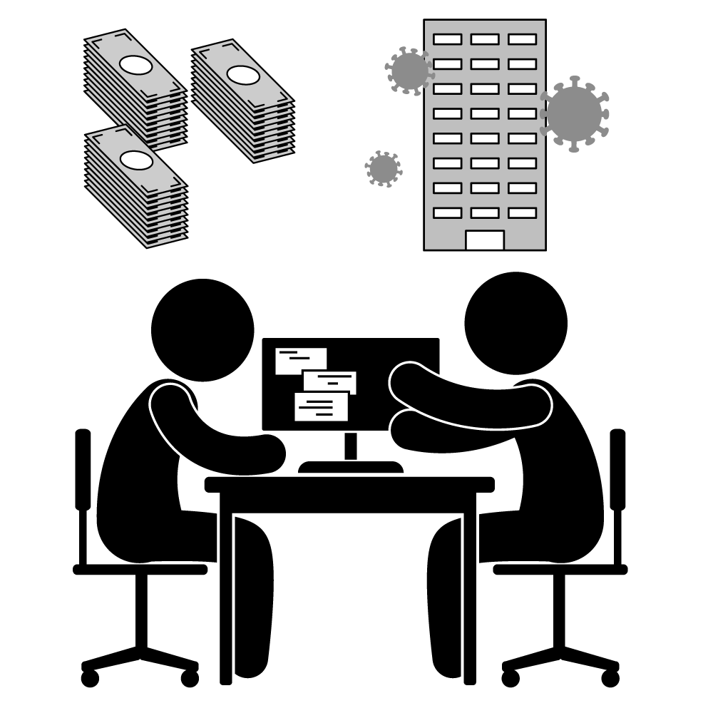 運転免許証/パスポート/持続化給付金 - 挿絵/クリップアート/フリー/写真/アイコン/白黒/シンプル
