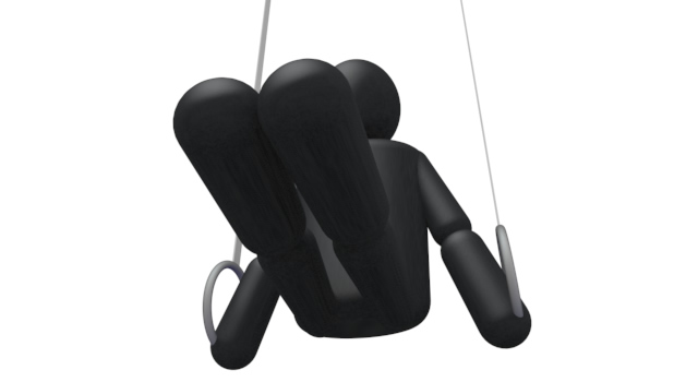 体操競技/つり輪 / スポーツ / 無料素材 / イラスト