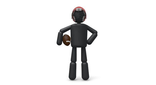 アメリカンフットボール / スポーツ / 無料素材 / イラスト